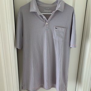 Vineyard Vines Striped Edgartown Polo Large